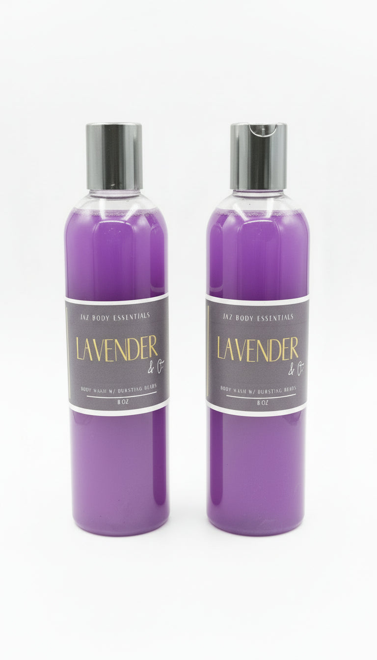 Gel de Ducha de Lavanda con Perlas Explosivas – Relajación y Suavidad