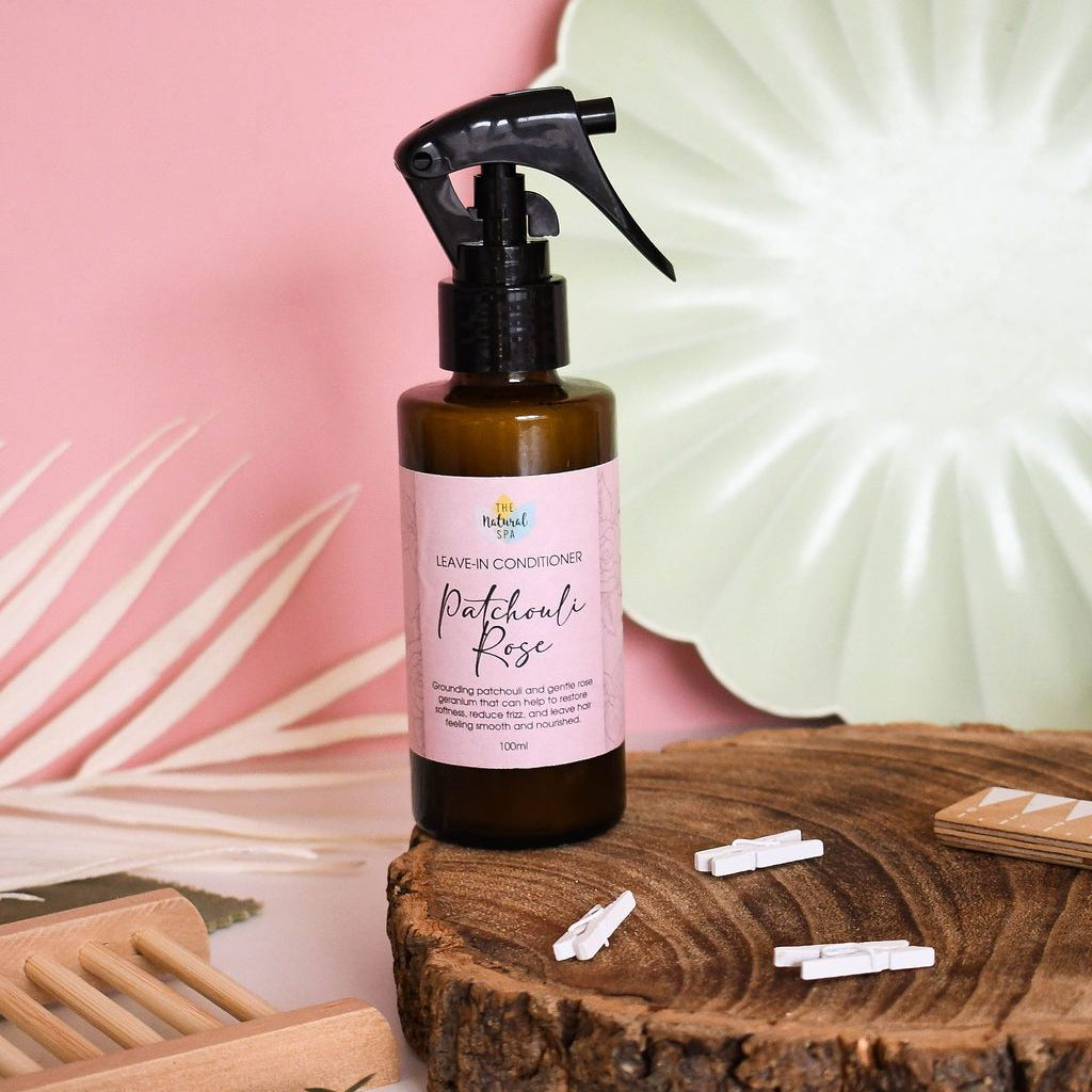 Acondicionador Leave-In Patchouli y Rosa – Botella de Recambio | Nutre y Suaviza