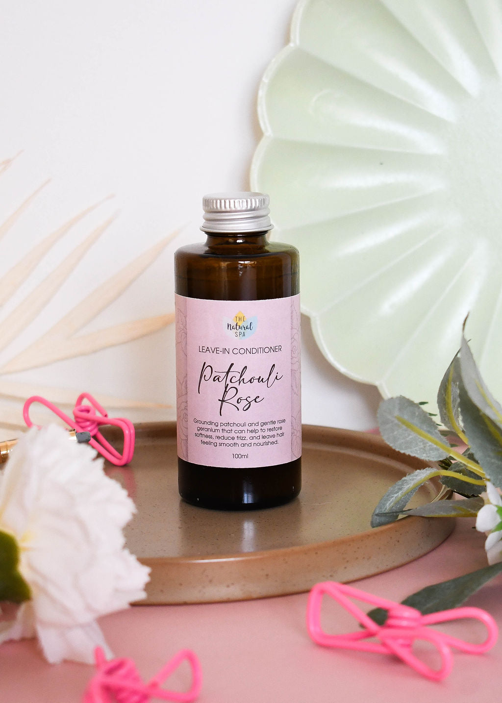 Acondicionador Leave-In Patchouli y Rosa – Botella de Recambio | Nutre y Suaviza