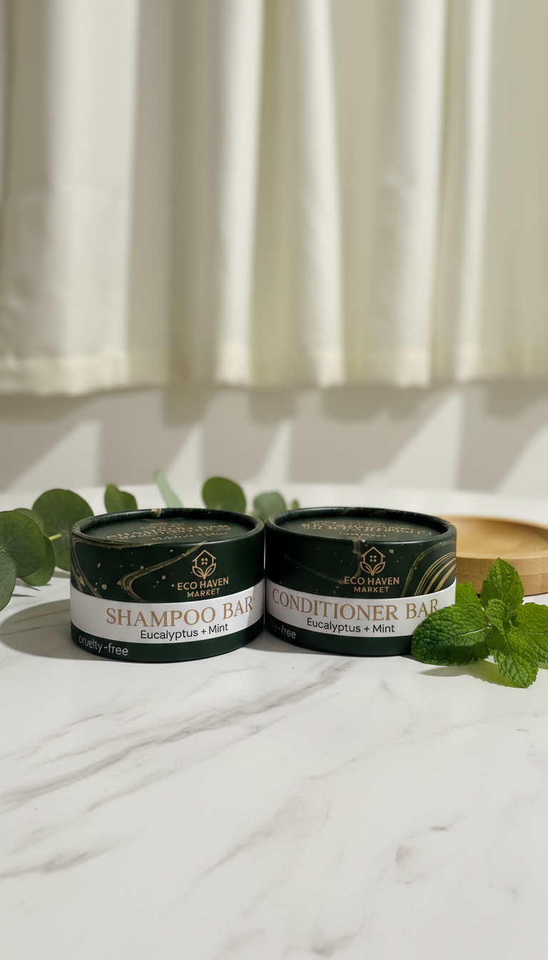 Dúo Capilar Eucalipto y Menta – Aclara, Revitaliza y Refresca el Cabello