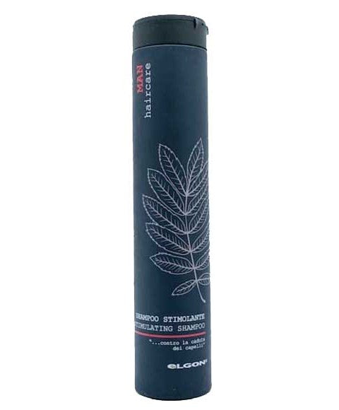 Champú Estimulante para Hombre Elgon 250ml – Cuero Cabelludo Activo y Cabello Fuerte