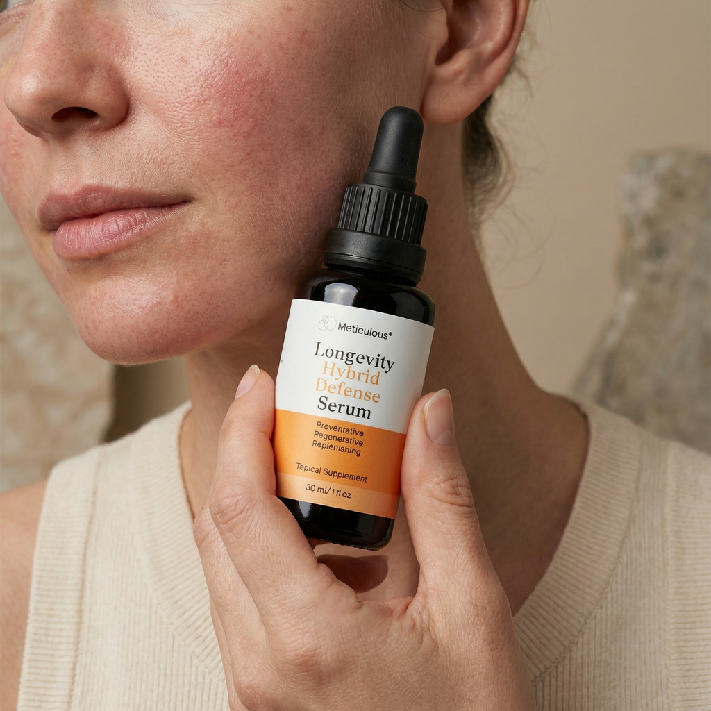 Sérum Híbrido de Defensa Longevity – Protección Avanzada y Antienvejecimiento