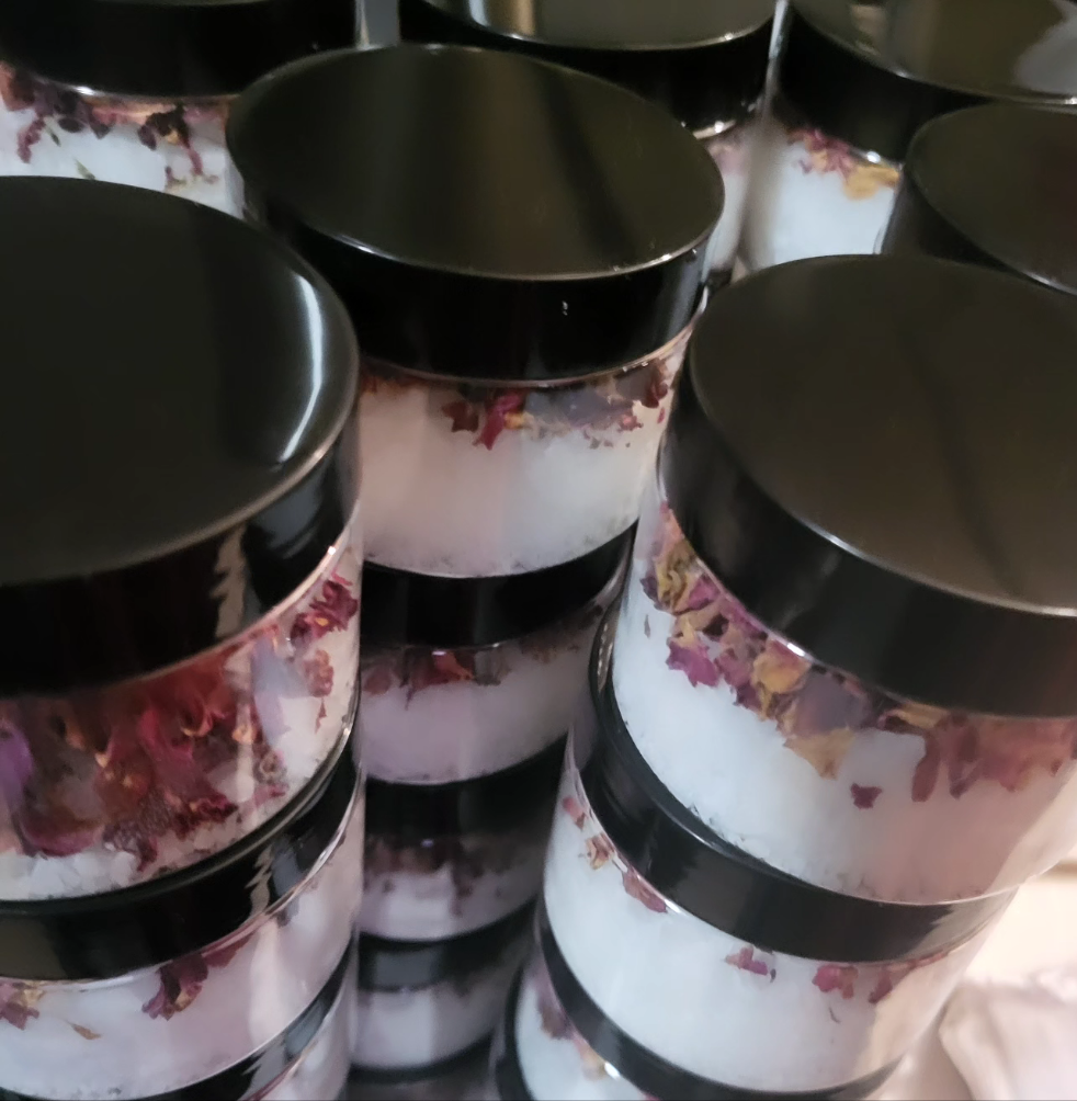 Sales de Baño de Magnesio y Lavanda 12oz – Relajación Muscular y Bienestar