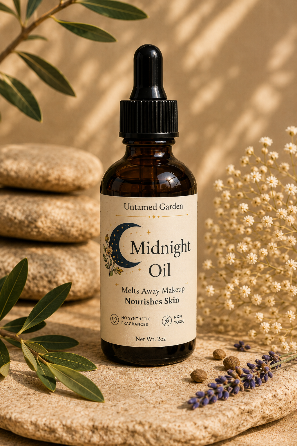 Aceite Limpiador Midnight Dew – Disuelve el Maquillaje y Nutre la Piel