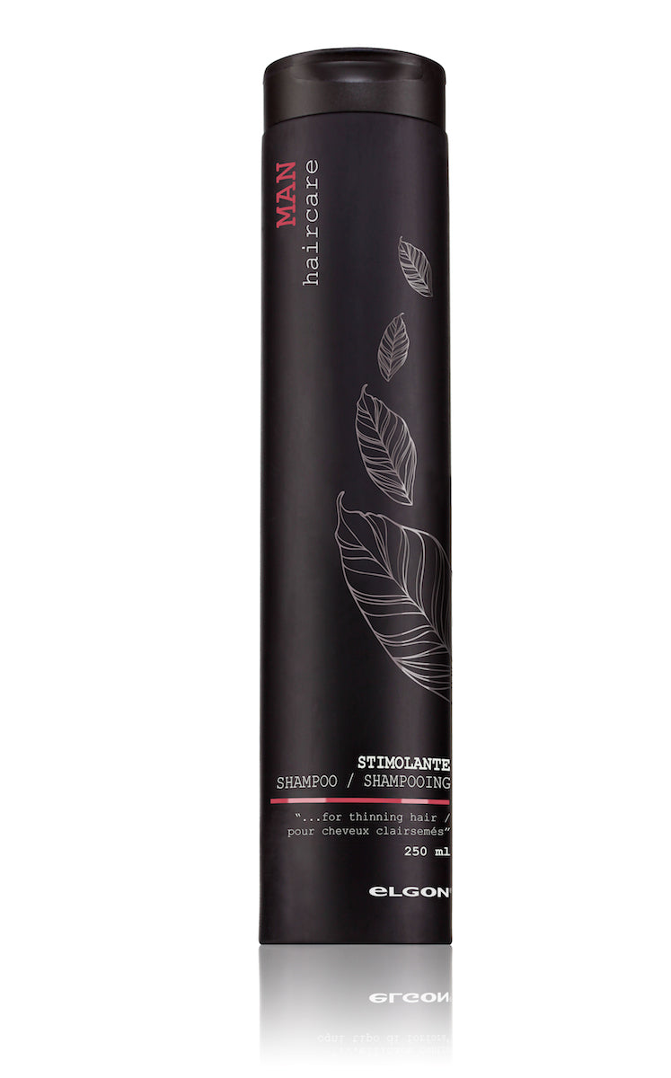 Champú Estimulante para Hombre Elgon 250ml – Cuero Cabelludo Activo y Cabello Fuerte