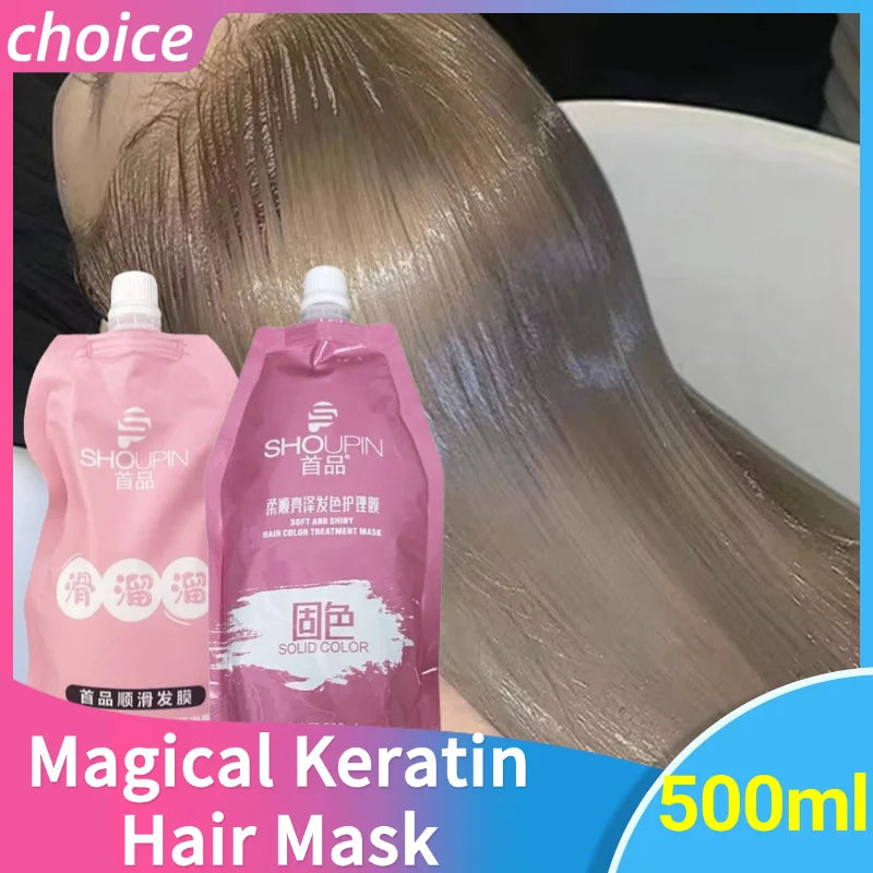 Mascarilla Capilar Mágica de Keratina para Cabello Dañado – Reparación y Suavidad