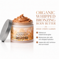 Mantequilla Corporal Bronceadora Orgánica Batida – Brillo Bronceado Instantáneo