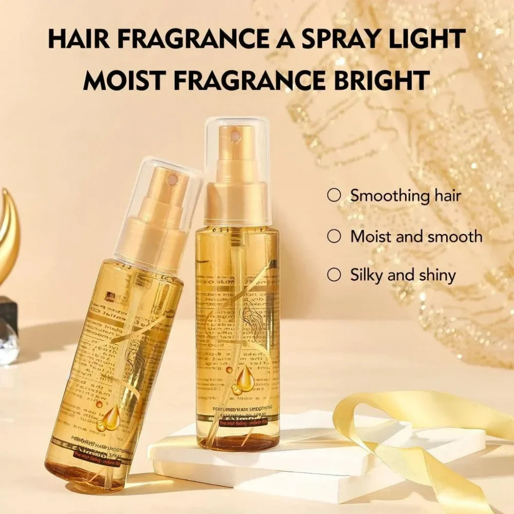 Spray Esencial para Cuidado del Cabello – Hidratación, Brillo y Protección Térmica