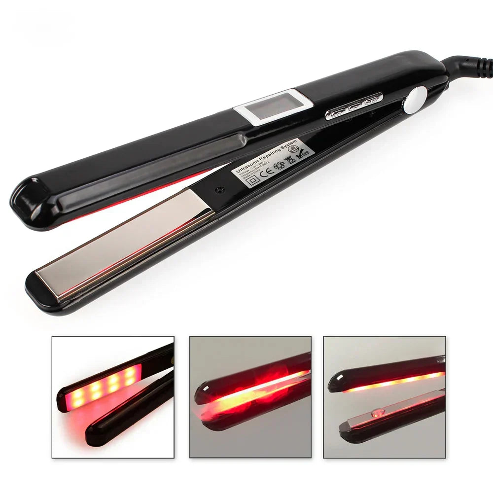 Plancha Alisadora Ultimate Hair Care – Alisado Profesional y Protección Térmica