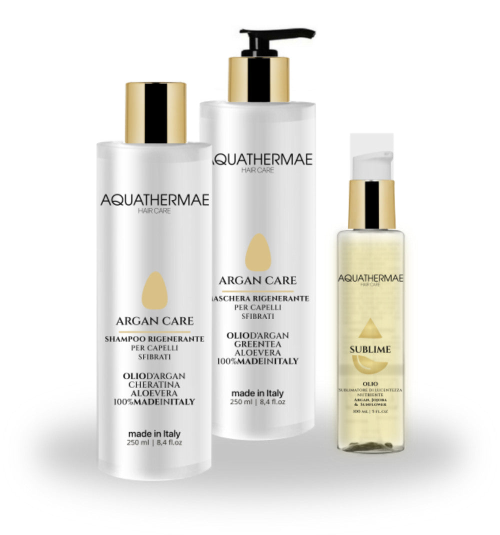 Kit de Argán para Cabello Dañado – Reparación Profunda con Aceite de Argán