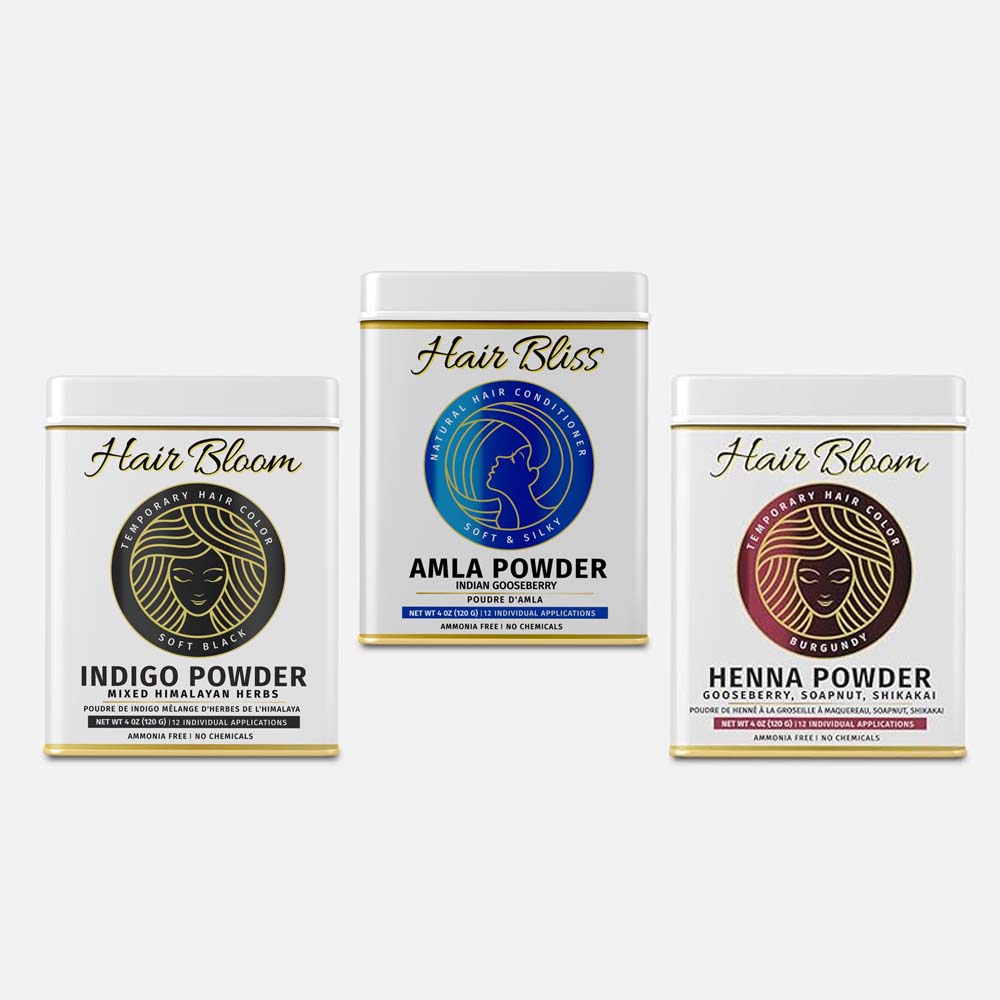 Combo de Color y Cuidado Capilar Herbal – Color Natural y Nutrición Profunda