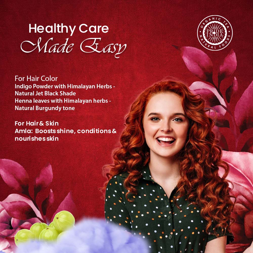Combo de Color y Cuidado Capilar Herbal – Color Natural y Nutrición Profunda