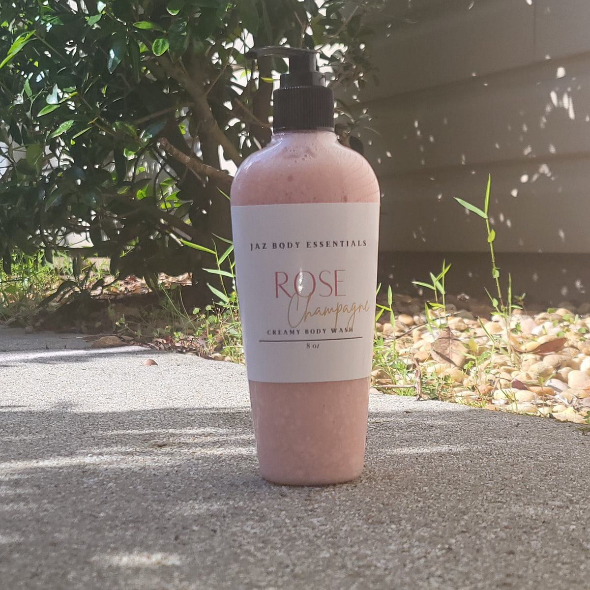 Gel de Ducha Cremoso Rosa y Champán 8oz – Lujo y Suavidad en Cada Baño