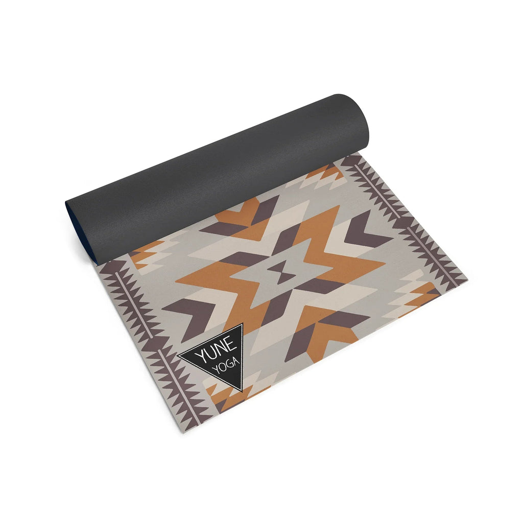 Esterilla de Yoga Teton Canyon – 6mm Extra Gruesa Antideslizante Multicolor | Yune Yoga