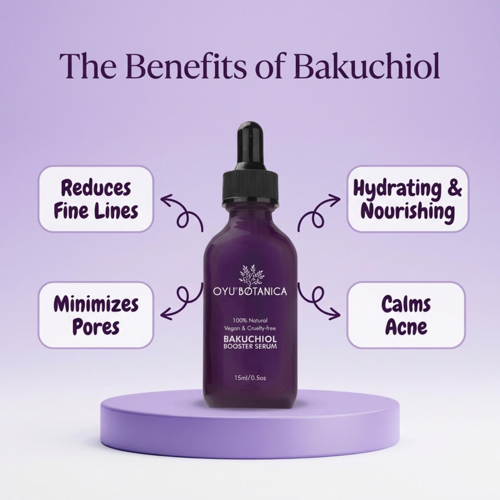Sérum Reafirmante de Bakuchiol – Alternativa Natural al Retinol